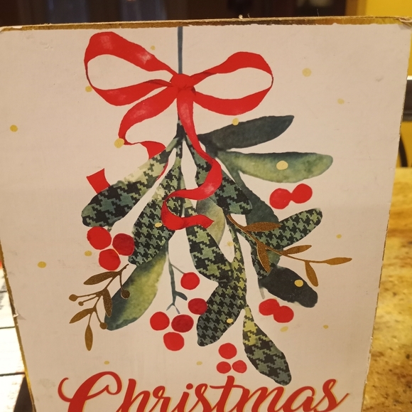 Assorted Holiday Wood Signs Lot 9 pcs - Picture 8 of 8